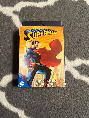DC Superman Playing Cards - Red, Blue, Yellow